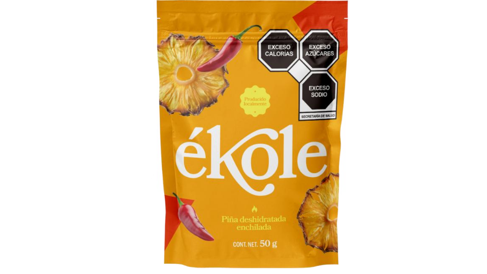 Piña Deshidratada enchilada