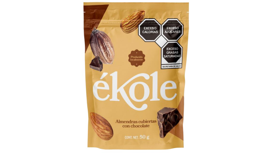 Almendras con chocolate