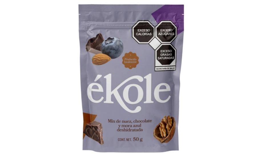 Mix de nuez, chocolate y mora azul