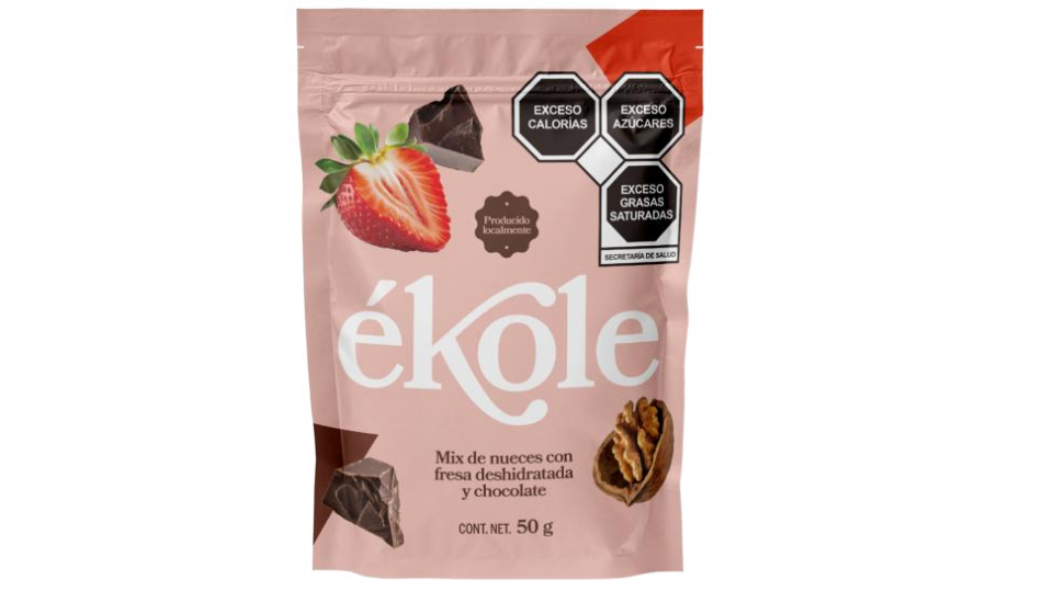 Mix de nuez, chocolate y fresa